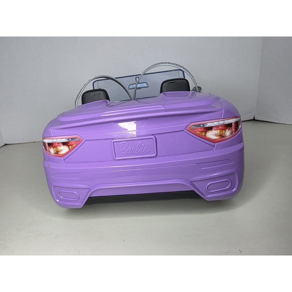 Mattel HBT92 Barbie Purple Convertible 2 Seater Sports Car - Picture 4 of 8